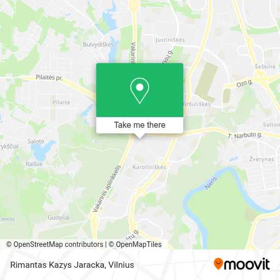 Rimantas Kazys Jaracka map