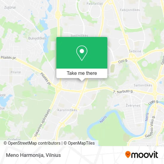 Карта Meno Harmonija