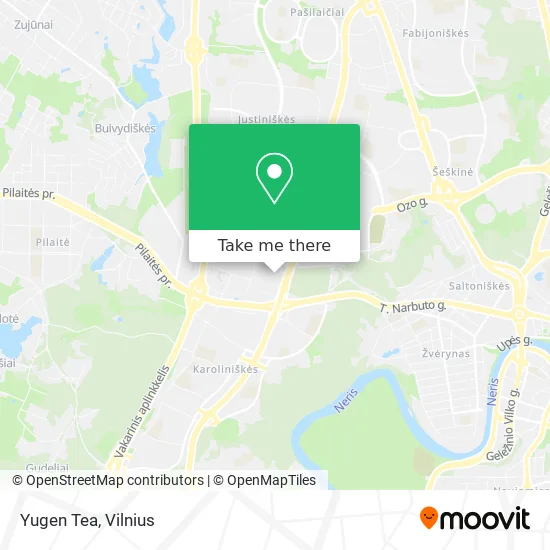 Карта Yugen Tea