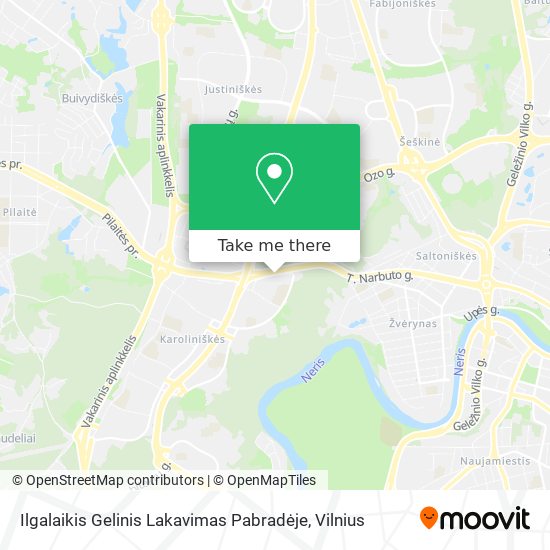 Ilgalaikis Gelinis Lakavimas Pabradėje map