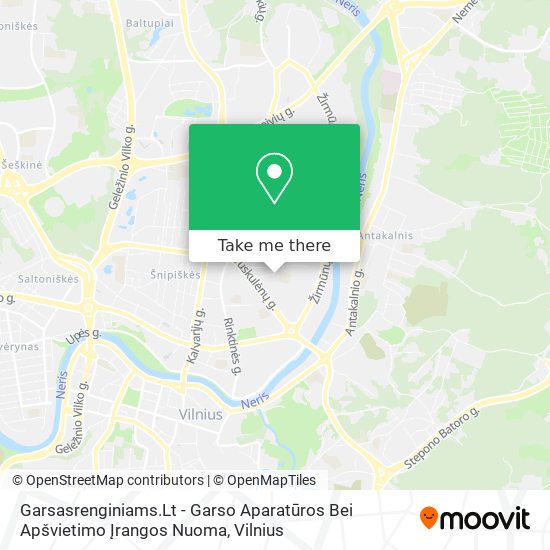 Garsasrenginiams.Lt - Garso Aparatūros Bei Apšvietimo Įrangos Nuoma map