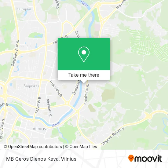 Карта MB Geros Dienos Kava