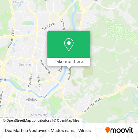 Dea Martina Vestuvinės Mados namai map