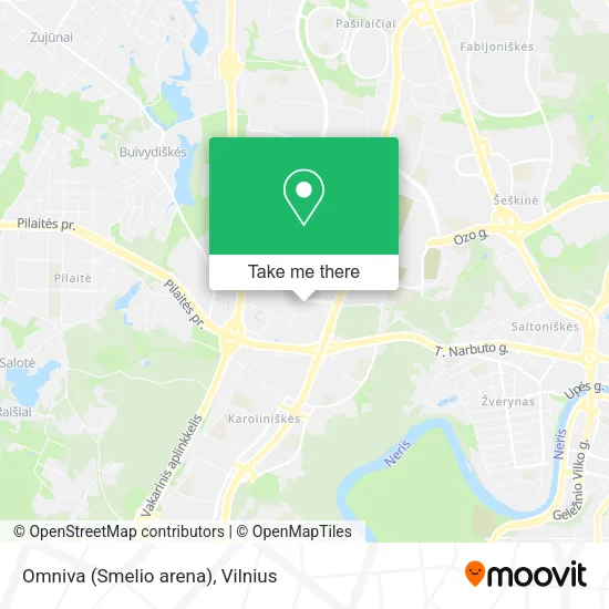 Карта Omniva (Smelio arena)