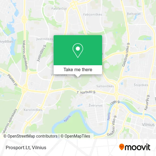 Карта Prosport.Lt