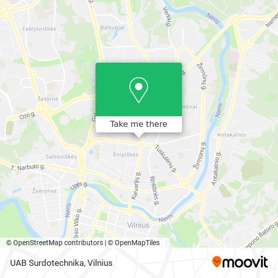 UAB Surdotechnika map