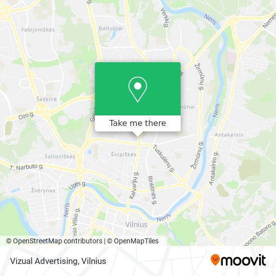 Vizual Advertising map