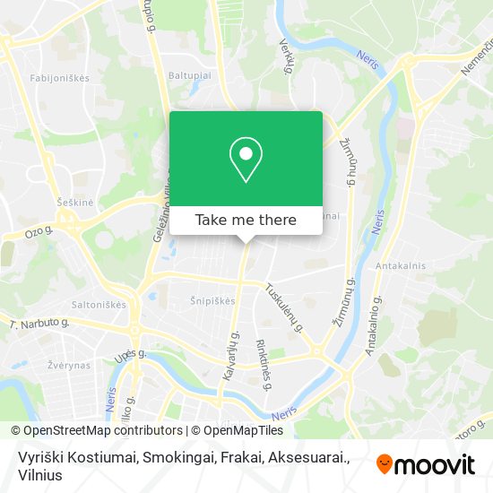 Карта Vyriški Kostiumai, Smokingai, Frakai, Aksesuarai.