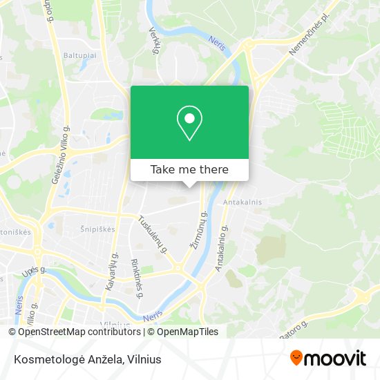 Kosmetologė Anžela map