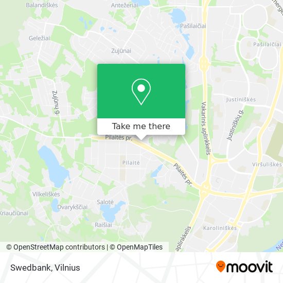 Swedbank map