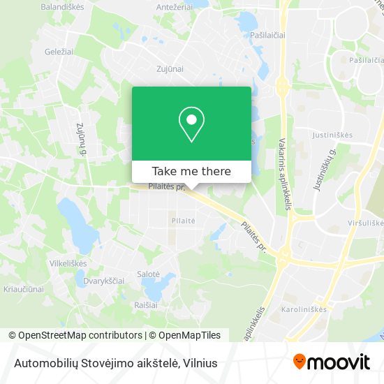 Automobilių Stovėjimo aikštelė map