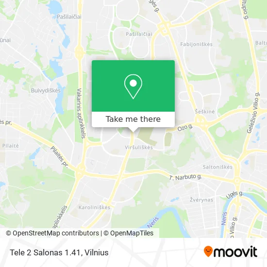 Карта Tele 2 Salonas 1.41