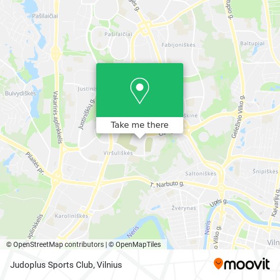 Карта Judoplus Sports Club