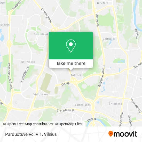 Карта Parduotuve Rcl Vl1