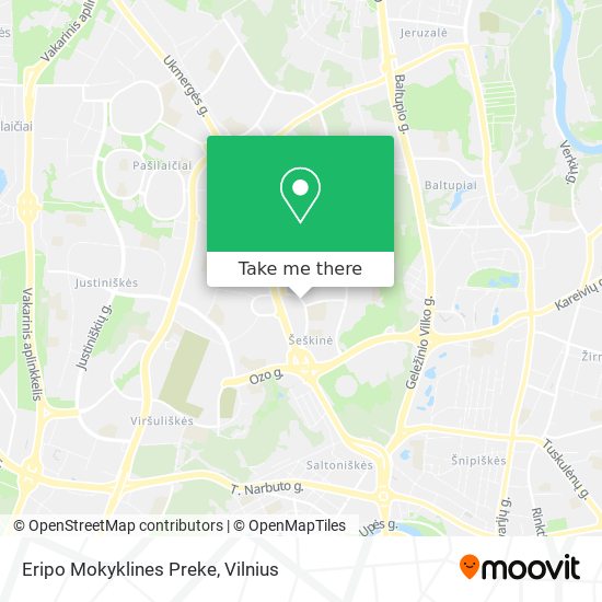 Eripo Mokyklines Preke map