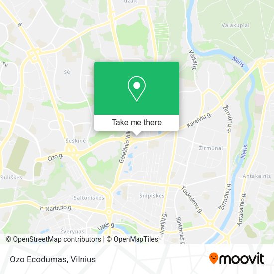 Карта Ozo Ecodumas