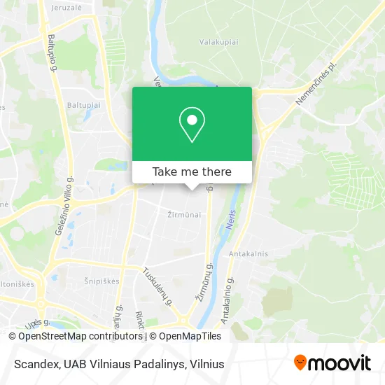 Карта Scandex, UAB Vilniaus Padalinys