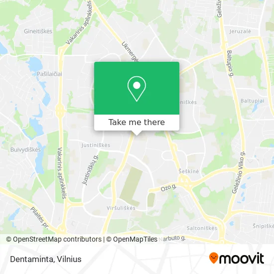 Карта Dentaminta