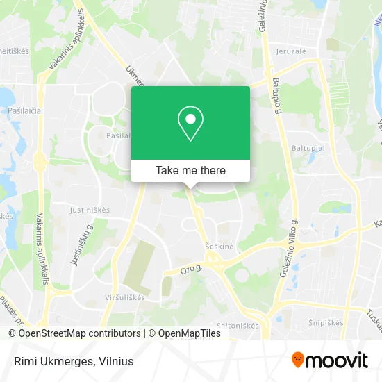 Карта Rimi Ukmerges