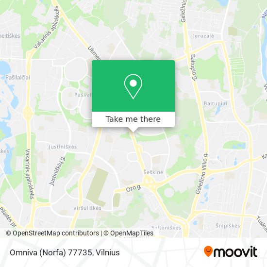 Omniva (Norfa) 77735 map