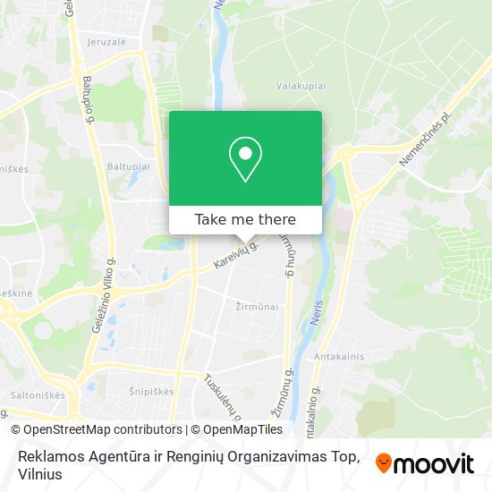 Reklamos Agentūra ir Renginių Organizavimas Top map