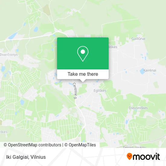 Карта Iki Galgiai