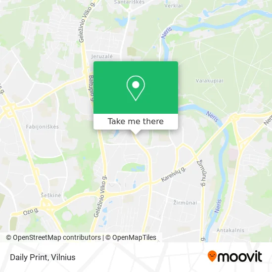 Карта Daily Print