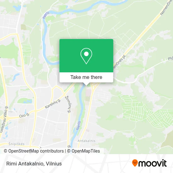 Rimi Antakalnio map