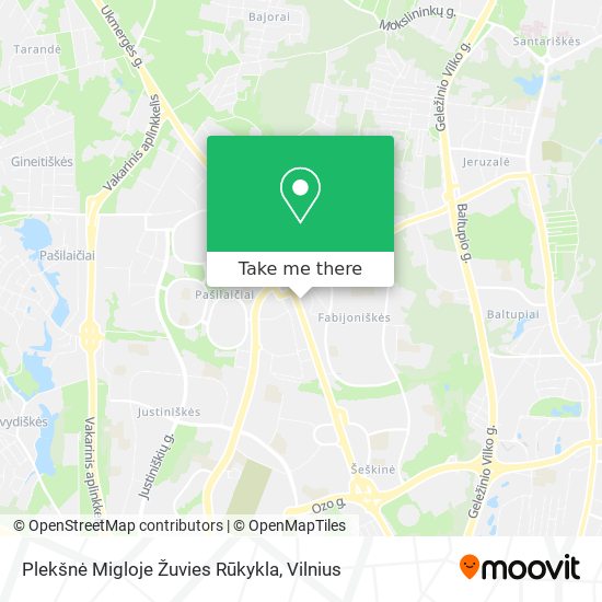 Plekšnė Migloje Žuvies Rūkykla map