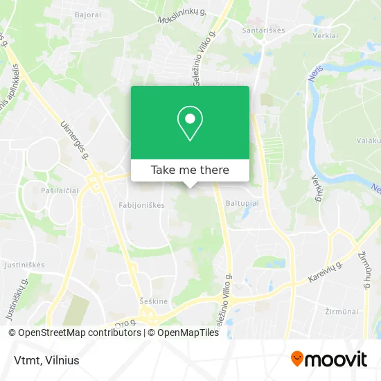 Карта Vtmt