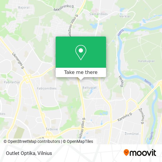 Outlet Optika map