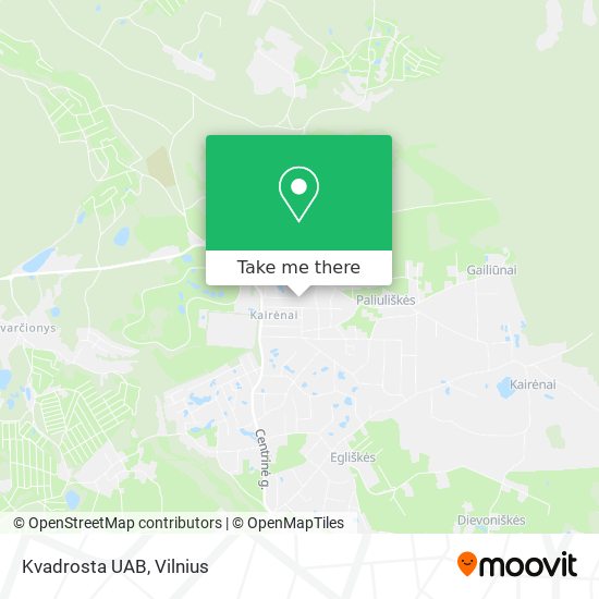 Kvadrosta UAB map