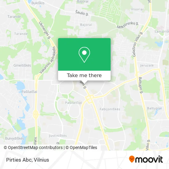 Карта Pirties Abc