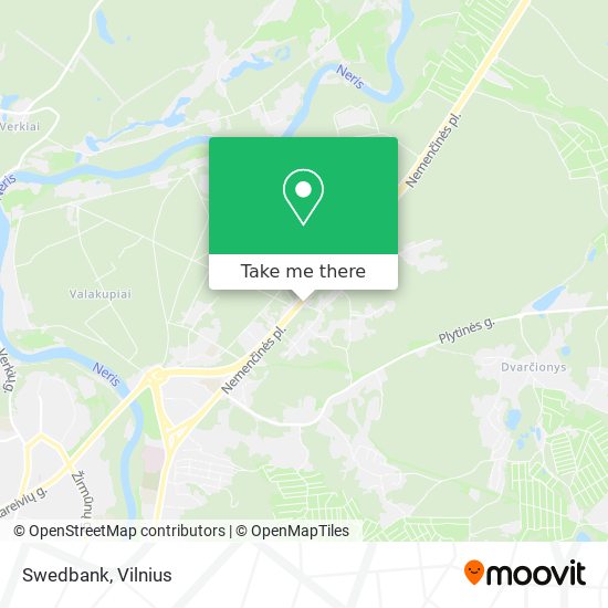 Swedbank map