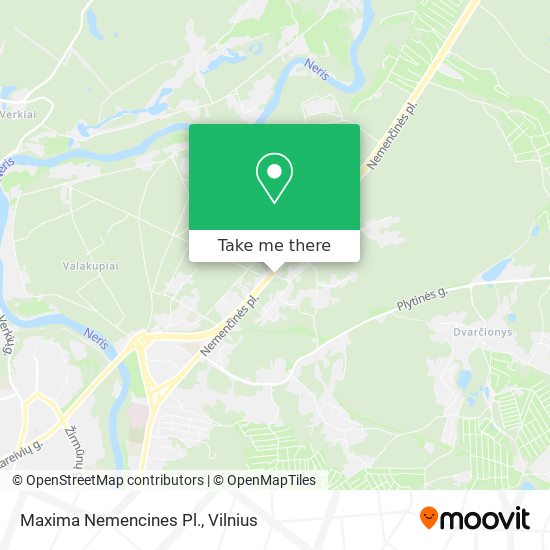 Maxima Nemencines Pl. map
