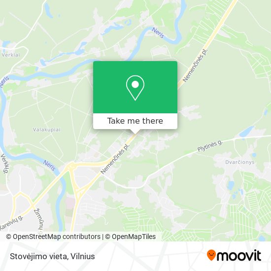 Stovėjimo vieta map