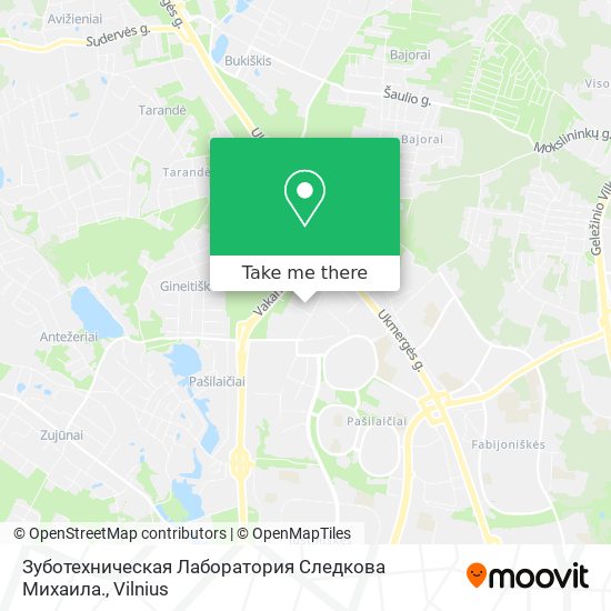 Зуботехническая Лаборатория Следкова Михаила. map