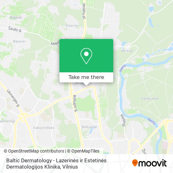 Baltic Dermatology - Lazerinės ir Estetinės Dermatologijos Klinika map