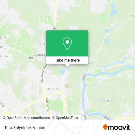 Карта Rita Zalyniene