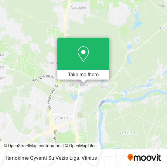 Карта Išmokime Gyventi Su Vėžio Liga