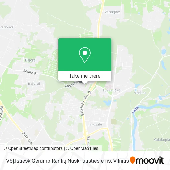 Карта VŠĮ,Ištiesk Gerumo Ranką Nuskriaustiesiems