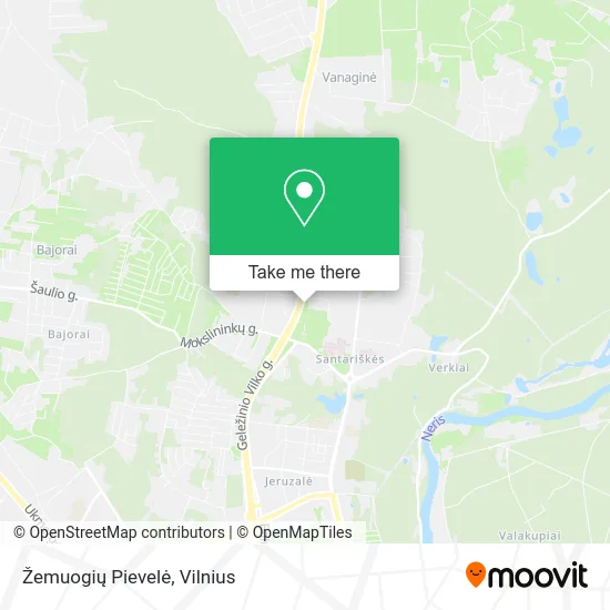 Карта Žemuogių Pievelė