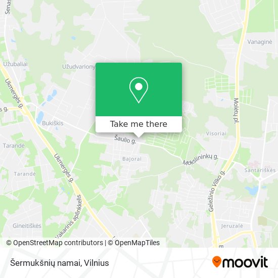 Šermukšnių namai map
