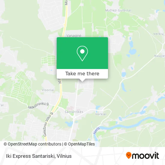 Карта Iki Express Santariski