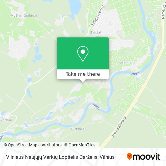 Vilniaus Naujųjų Verkių Lopšelis Darželis map