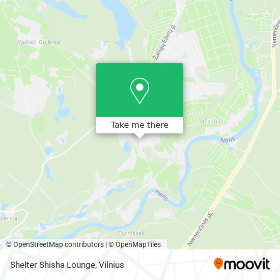 Карта Shelter Shisha Lounge