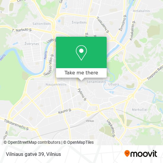 Vilniaus gatvė 39 map