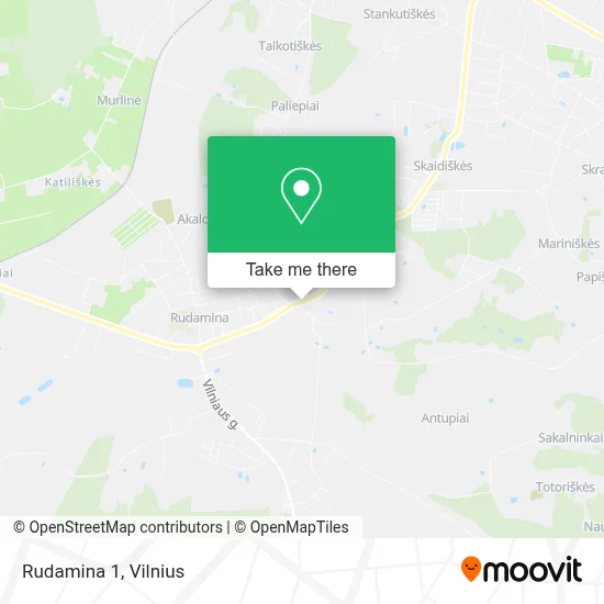 Rudamina 1 map