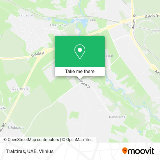 Карта Traktiras, UAB