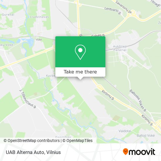 UAB Alterna Auto map